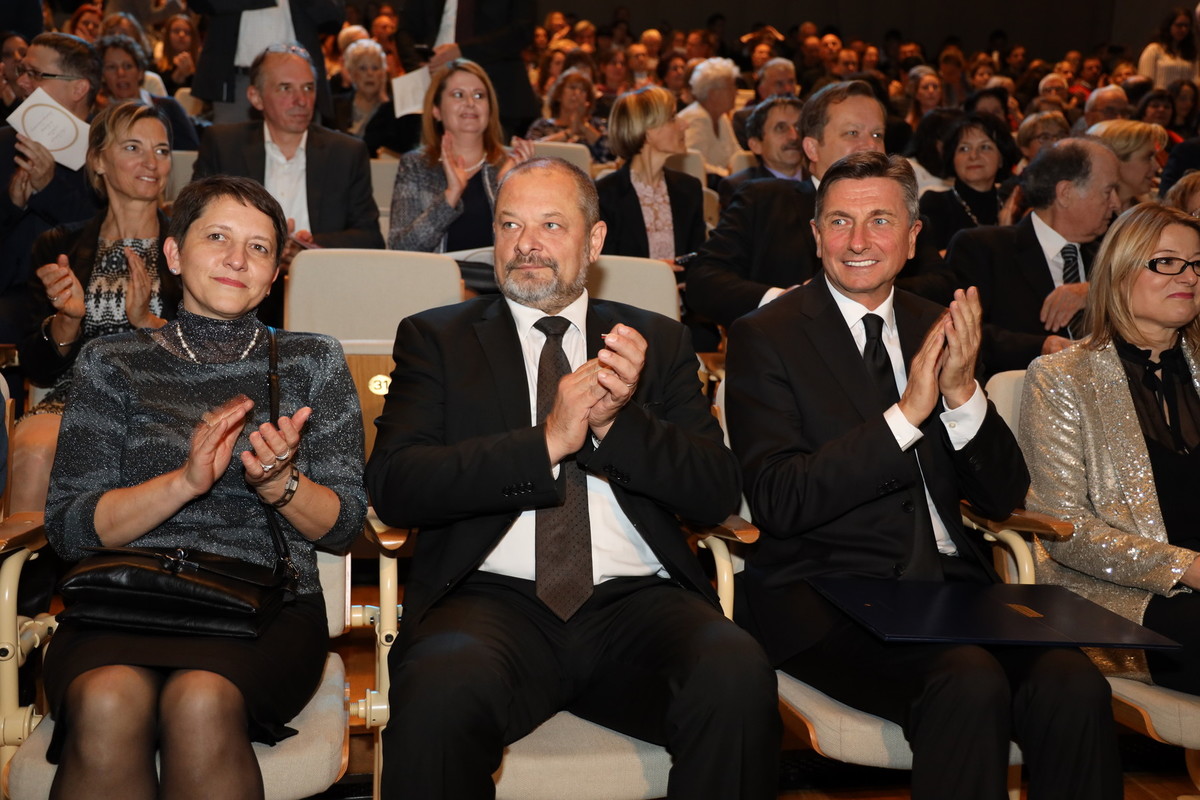 Alojz Kovšca, predsednik DS RS in Borut Pahor, predsednik RS<br>(Avtor: Milan Skledar)