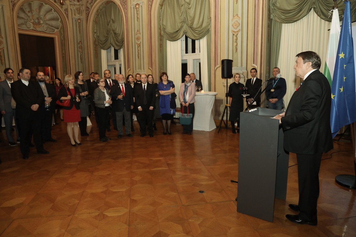  Sprejem ob dnevu državnosti Bolgarije<br>(Avtor: Milan Skledar)