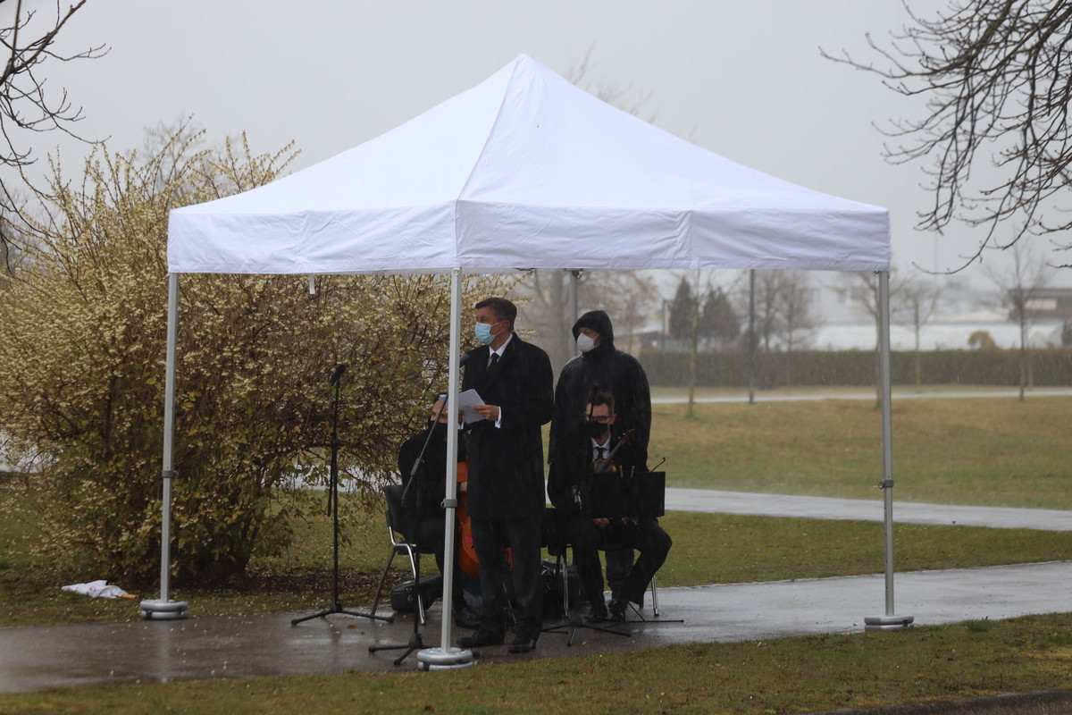 Žalni zbor je nagovoril predsednik RS Borut Pahor<br>(Avtor: Milan Skledar)