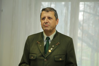 Mag. Lado Bradač, predsednik Lovske zveze Slovenije<br>(Avtor: Milan Skledar)