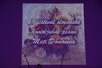 6. festival slovenske domoljubne pesmi Mati domovina<br>(Avtor: Milan Skledar)