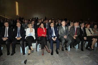 Prireditev ob dnevu Zveze društev upokojencev Slovenije 2018<br>(Avtor: Milan Skledar)