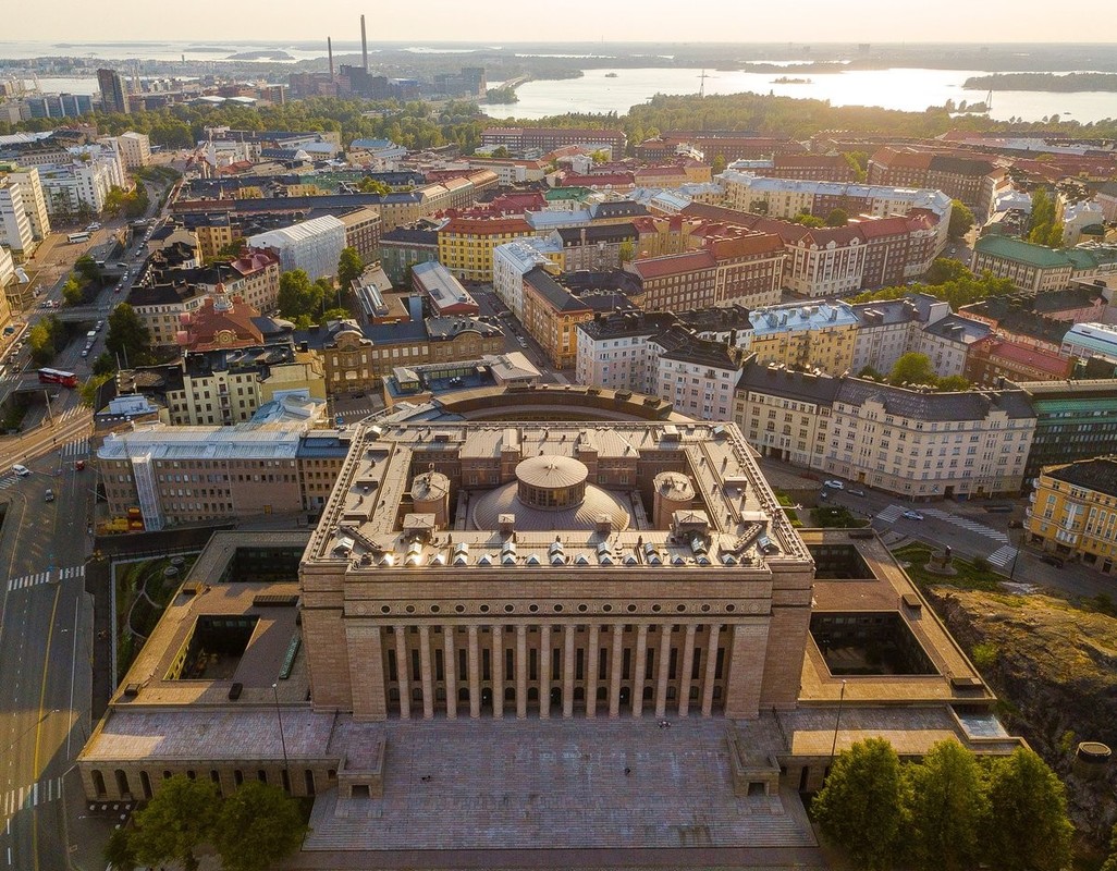 Parlament v Helsinkih<br>(Avtor: Milan Skledar)