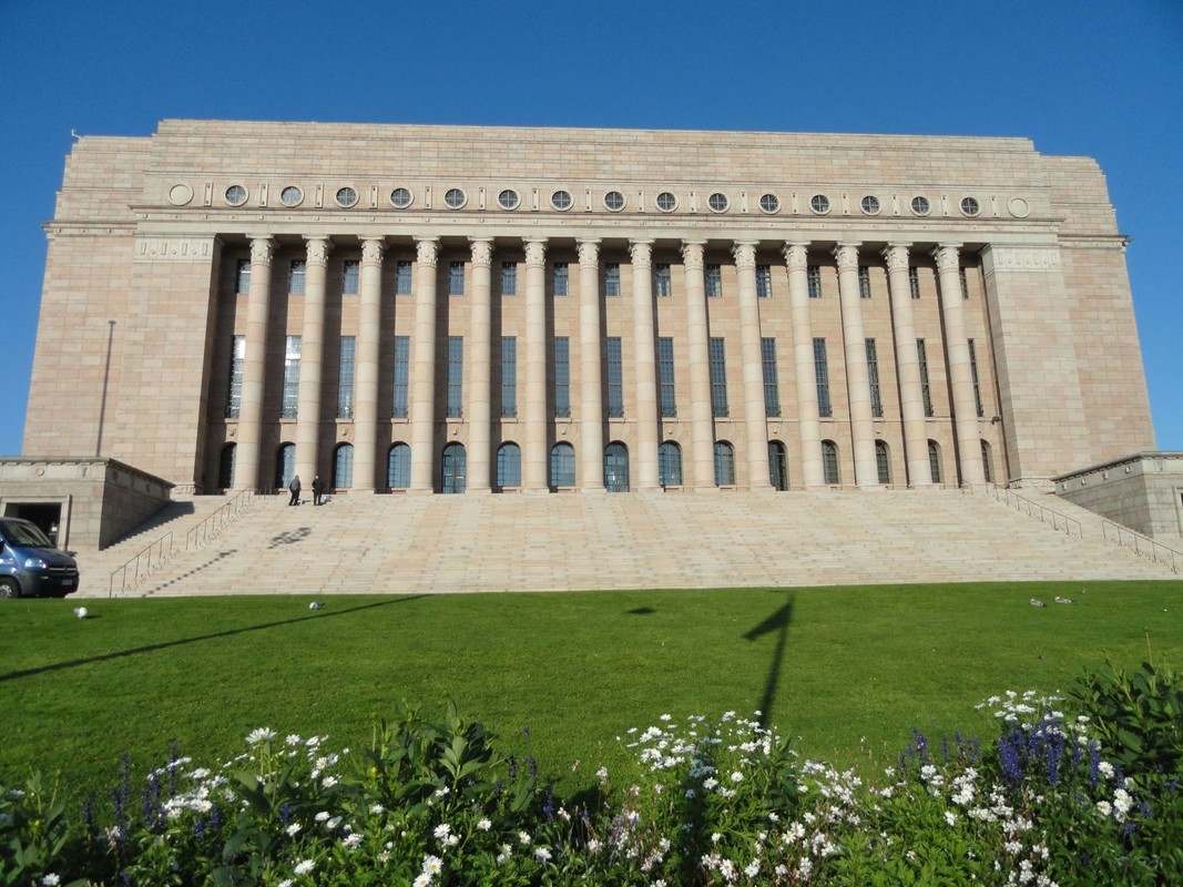 Parlament v Helsinkih<br>(Avtor: Milan Skledar)