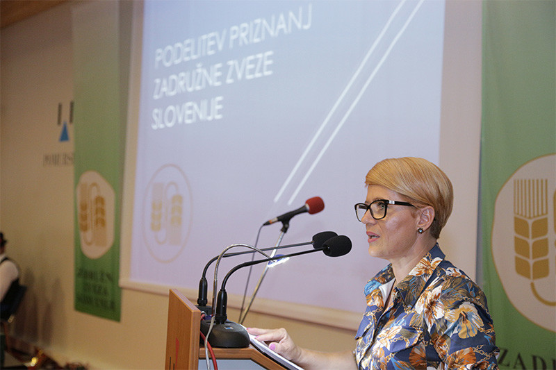 Dr. Aleksandra Pivec, ministrica za kmetijstvo, gozdarstvo in prehrano RS<br>(Avtor: Milan Skledar)