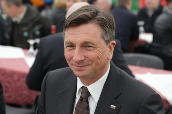 predsednik RS, Borut Pahor na odprtju 21. spomladanskega kmetijsko-obrtnega sejma v Komendi<br>(Avtor: Milan Skledar)