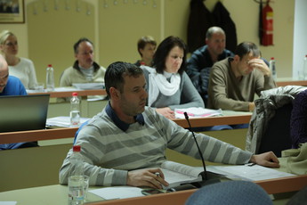 12. redna seja občinskega sveta občine Cerklje na Gorenjskem<br>(Avtor: Milan Skledar)