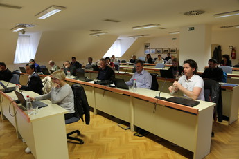 15. redna seja Občinskega sveta občine Cerklje na Gorenjskem<br>(Avtor: Milan Skledar)