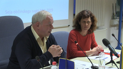 Franc Čebulj, župan Občine Cerklje na Gorenjskem in Andreja Malovrh, višja svetovalka na Občini Cerklje na Gorenjskem<br>(Avtor: Milan Skledar)