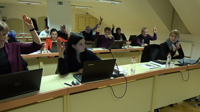 3. seja občinskega sveta Občine Cerklje na Gorenjskem<br>(Avtor: Milan Skledar)