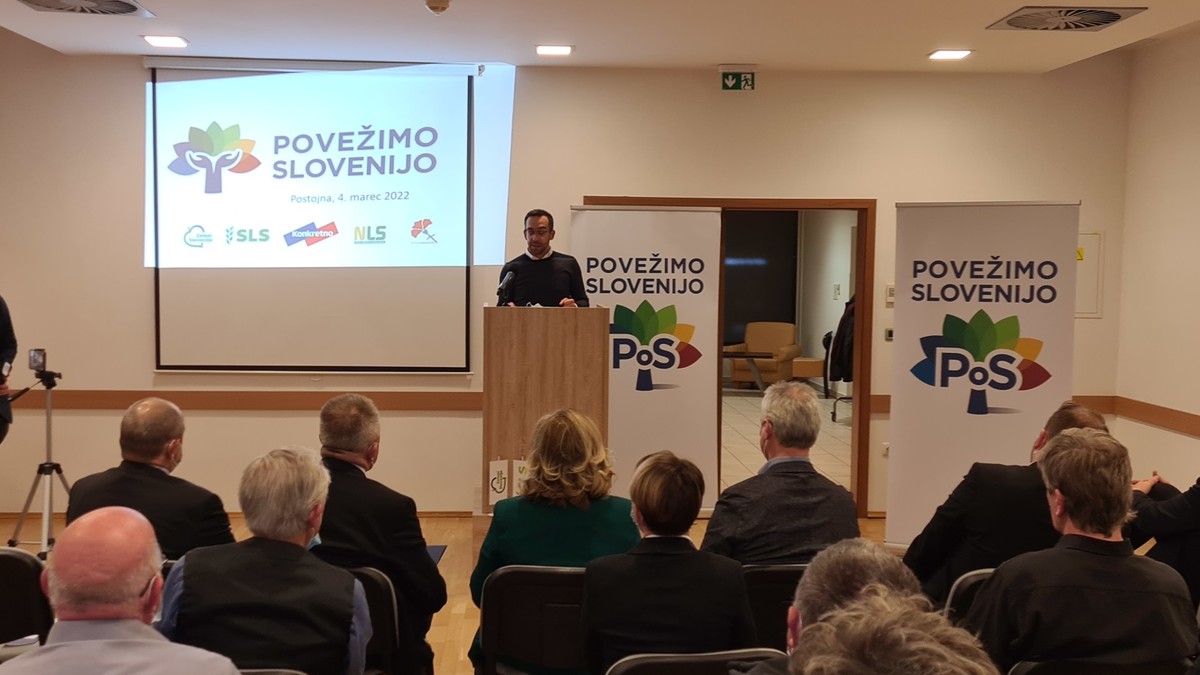 PoS Povežimo Slovenijo - srečanje v Postojni, 4. marec 2022<br>(Avtor: Milan Skledar)