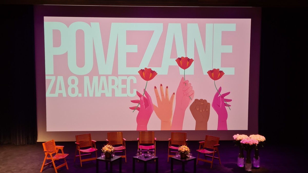 PoS - Povezane za 8. marec,  srečanje Povežimo Slovenijo v Cankarjevem domu v Ljubljani, 2022