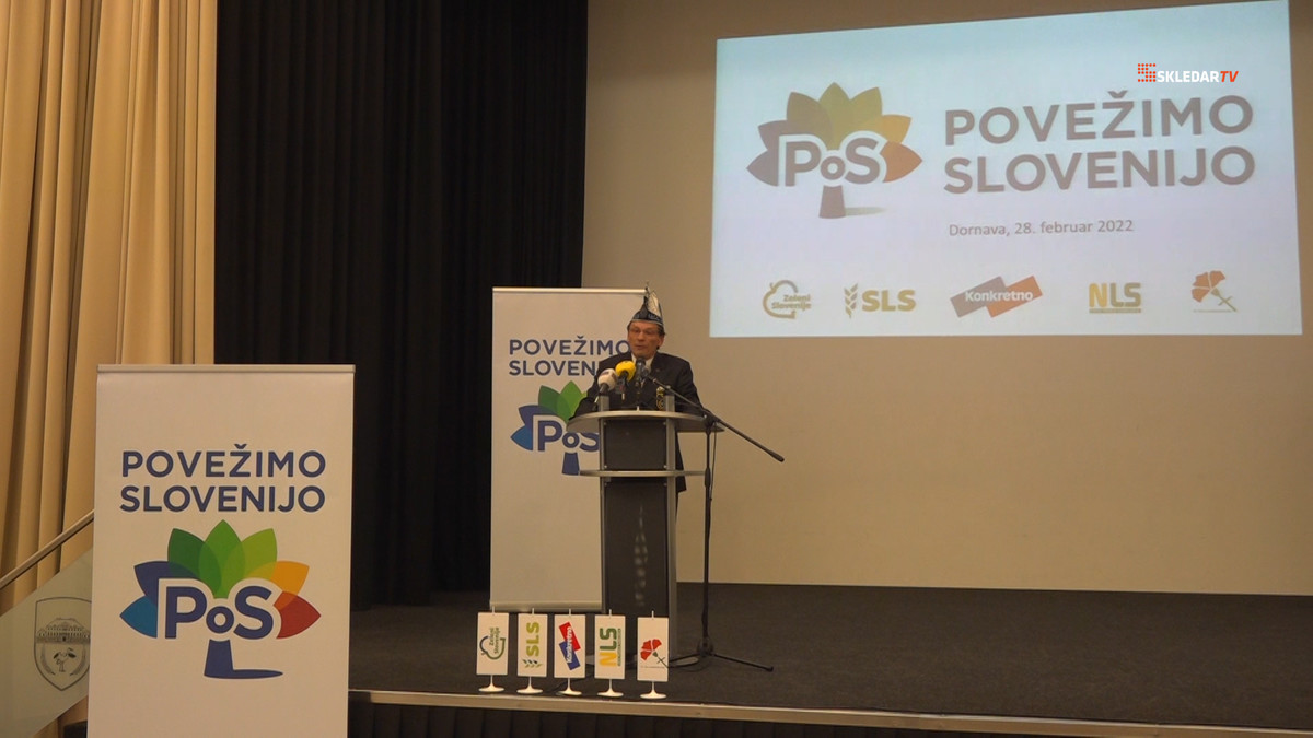  Prihaja čas tistih, ki povezujejo. Srečanje gibanja Povežimo Slovenijo, ki gradi na povezovanju, dialogu in sodelovanju, je v ponedeljek, 28. februarja 2022, potekalo v Dornavi, ki leži na Ptujskem polju.<br>(Avtor: Milan Skledar)