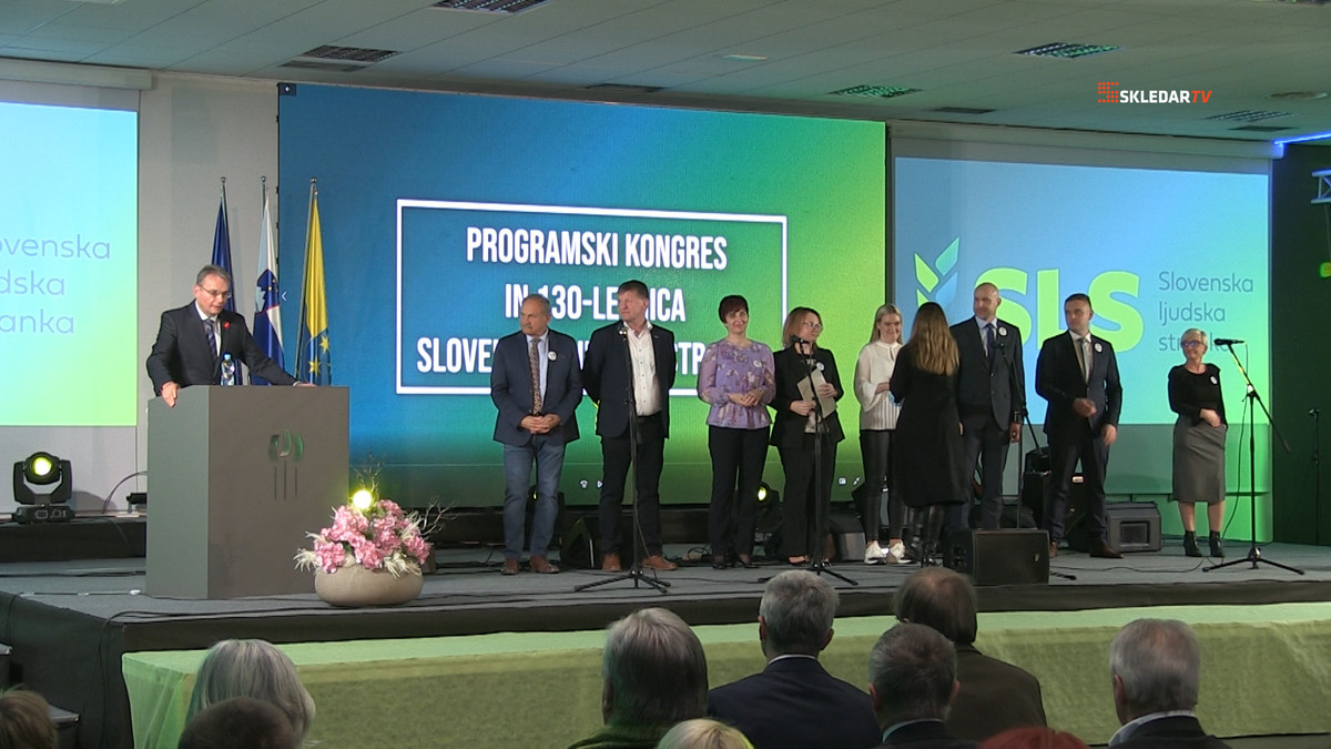 Praznovanje 130-letnice SLS, programski kongres in predvolilno srečanje Povežimo Slovenijo<br>(Avtor: Milan Skledar)