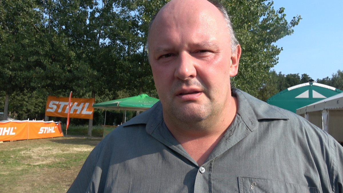 Alojz Varga, predsednik Slovenske zveze prašičerejcev<br>(Avtor: Milan Skledar)