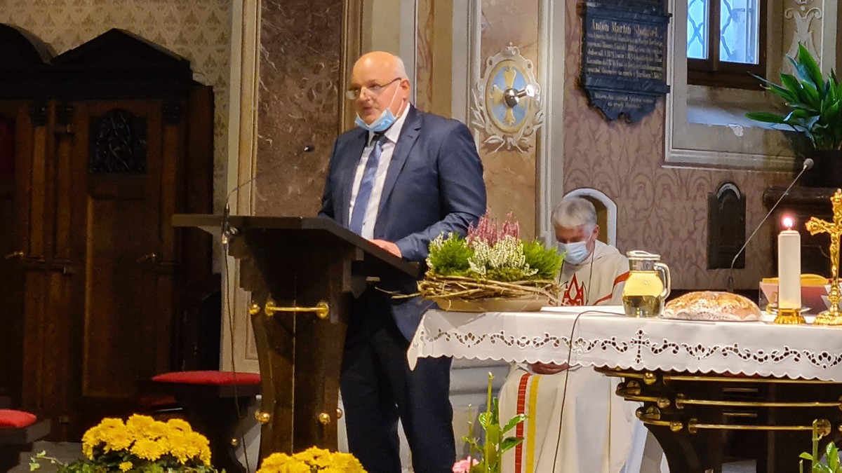 Cvetko Zupančič, predsednik KGZS na 17. vseslovenskem srečanju kmetov v Ponikvi, 2020<br>(Avtor: Milan Skledar)