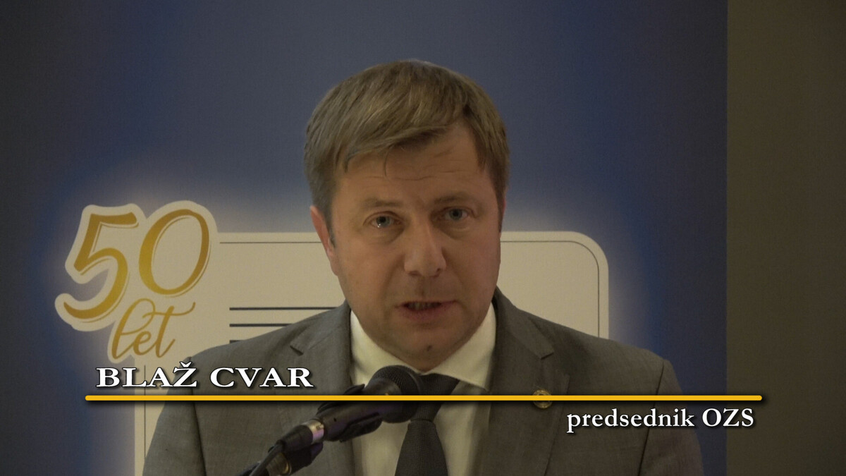 Blaž Cvar, predsednik OZS<br>(Avtor: Milan Skledar)
