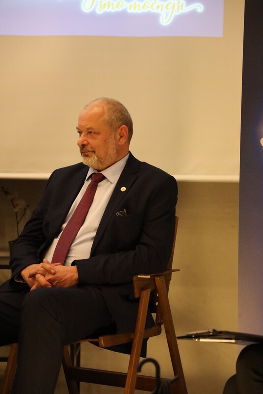 Alojz Kovšca, nekdanji predsednik OOZ Ljubljana Bežigrad<br>(Avtor: Milan Skledar)