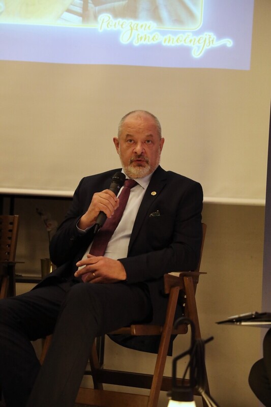 Alojz Kovšca, nekdanji predsednik OOZ Ljubljana Bežigrad<br>(Avtor: Milan Skledar)