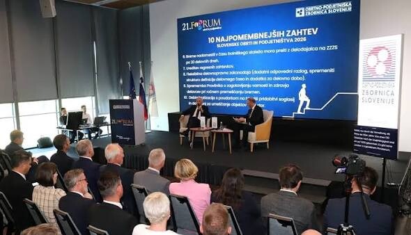 50-letnica Območne obrtno-podjetniške zbornice Ljubljana Bežigrad<br>(Avtor: Milan Skledar)