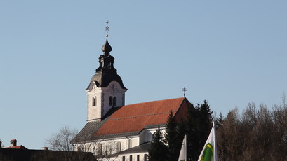 Cerkev V Komendi (Foto: M. Skledar)<br>(Avtor: Milan Skledar)