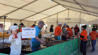 Planinski dom na sejmu v Komendi (Foto: M. Skledar)<br>(Avtor: Milan Skledar)