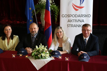 Zbor stranke GAS v Sp. Slivnici<br>(Avtor: Milan Skledar)