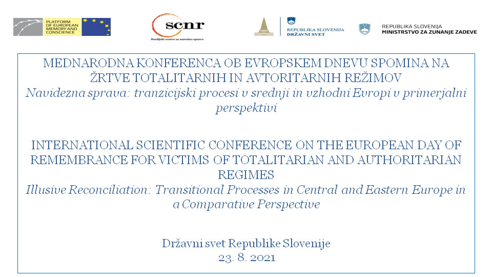 Mednarodna konferenca - Navidezna sprava: Tranzicijski procesi v srednji in vzhodni Evropi v primerjalni perspektivi<br>(Avtor: Milan Skledar)