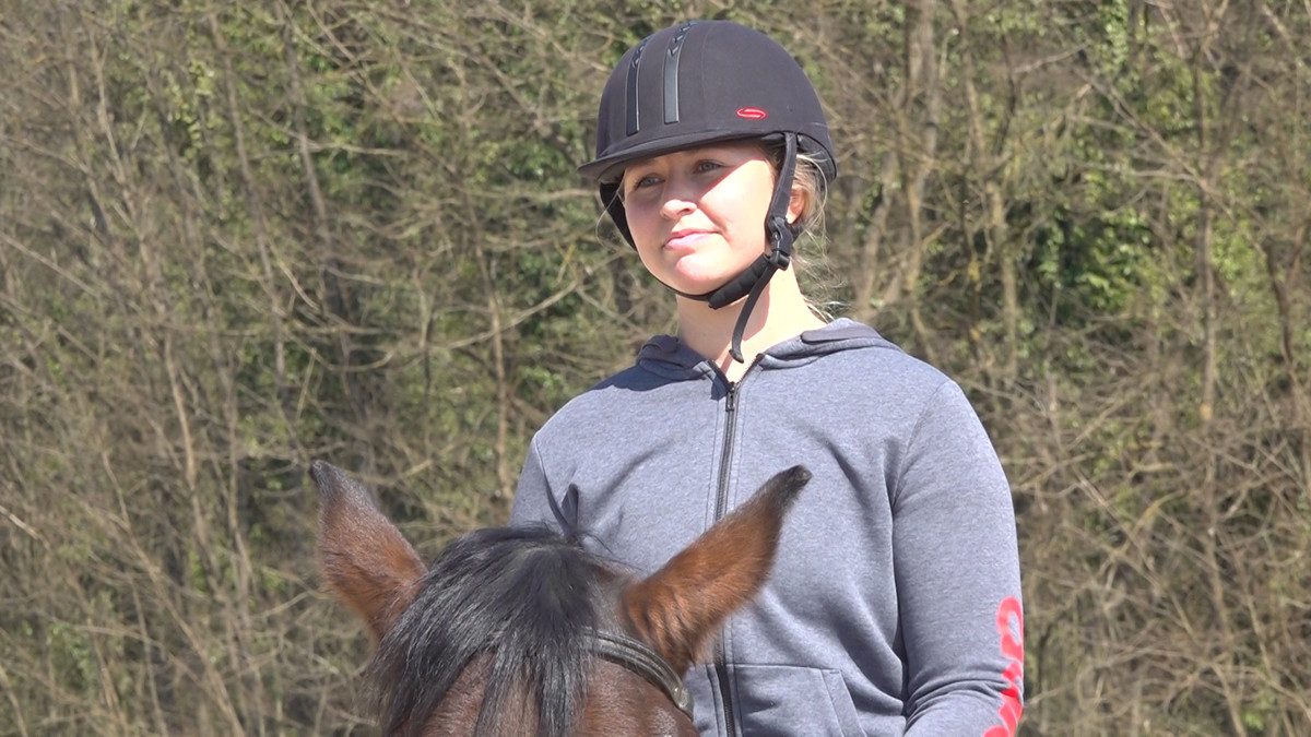 Klara Liza, nekdanja študentka na Centru biotehnike in turizma GRM Novo mesto<br>(Avtor: Milan Skledar)