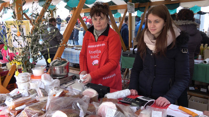 Zinka Babič in Anja Babič na Podeželju v mestu, 2018<br>(Avtor: Milan Skledar)