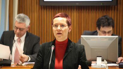 Andreja Lang, Direktorat za zakonodajo s področja pravosodja<br>(Avtor: Milan Skledar, S-TV)