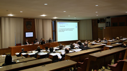 Državni svet med 3. redno sejo, 23. 03. 2013<br>(Avtor: Milan Skledar, S-TV)