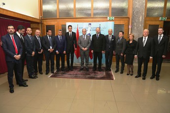 Uradni obisk predsednika maroške svetniške zbornice Abdelhakima Benchamacha z delegacijo<br>(Avtor: Milan Skledar)