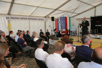  Alojz Kovšca, predsednik Državnega sveta na svečani seji Občinskega sveta Občine Moravske Toplice v Motvarjevcih<br>(Avtor: Milan Skledar)
