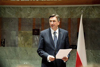 Borut Pahor, predsednik Republike Slovenije<br>(Avtor: Milan Skledar)