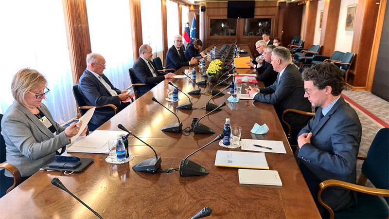 Obisk predsednika Evropskega računskega sodišča<br>(Avtor: Milan Skledar)