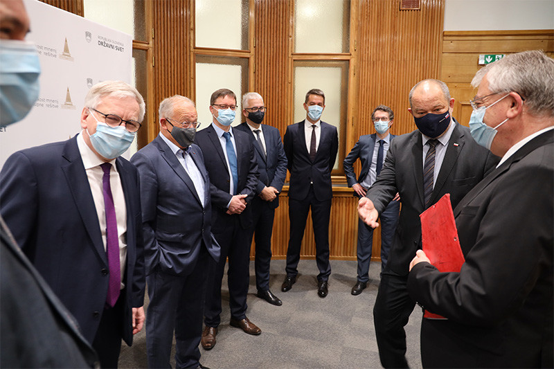 Obisk predsednika Evropskega računskega sodišča<br>(Avtor: Milan Skledar)
