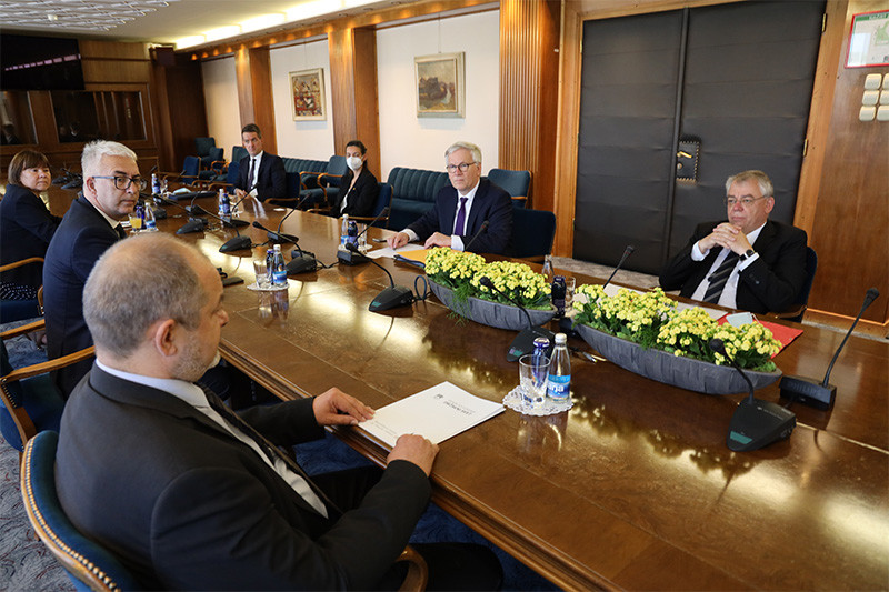 Obisk predsednika Evropskega računskega sodišča<br>(Avtor: Milan Skledar)