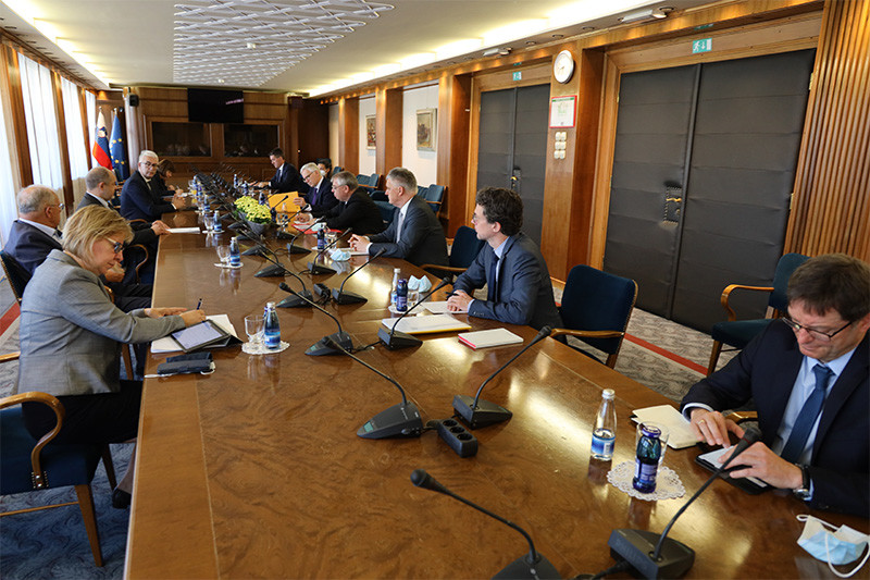 Obisk predsednika Evropskega računskega sodišča<br>(Avtor: Milan Skledar)