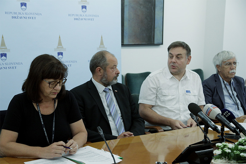 Novinarska konferenca Združenja frank in Državnega sveta RS, 6. 9. 2019 <br>(Avtor: Milan Skledar)