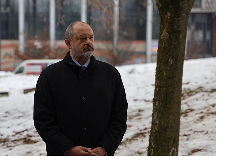 Alojz Kovšca, predsednik Državnega sveta RS je bil slavnostni govornik ob 10. obletnici smrti Václava Havla, češkega politika, pisatelja in dramatika <br>(Avtor: Milan Skledar)