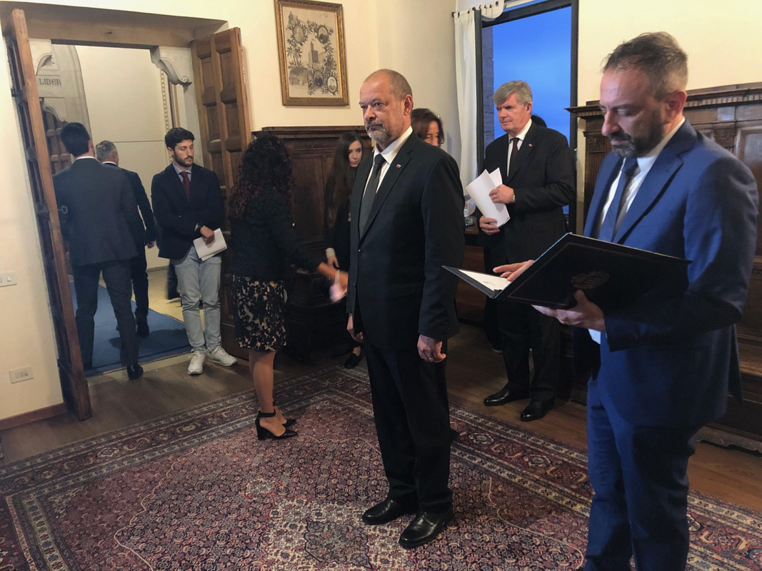 Predsednik Državnega sveta RS Alojz Kovšca na uradnem obisku v San Marinu<br>(Avtor: MW)