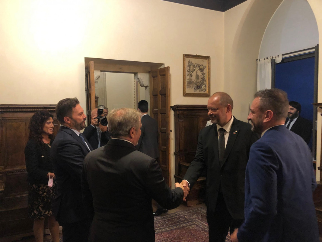 Predsednik Državnega sveta RS Alojz Kovšca na uradnem obisku v San Marinu<br>(Avtor: MW)