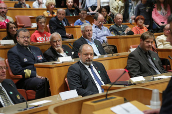 Alojz Kovšca - predsednik Državnega sveta<br>(Avtor: Milan Skledar)