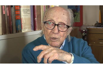 Boris Pahor, tržaški pisatelj<br>(Avtor: Milan Skledar)