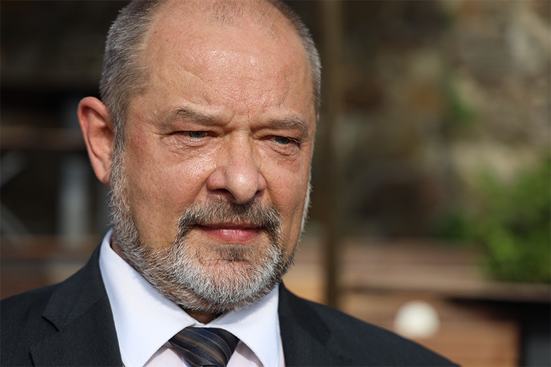 Predsednik DS RS Alojz Kovšca. Poletni sprejem Obrtno-podjetniške zbornice Slovenije<br>(Avtor: Milan Skledar)