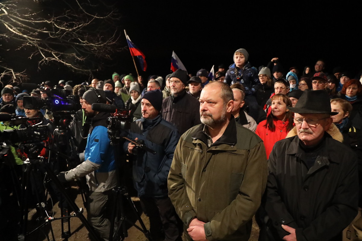 Alojz Kovšca, predsednik DS RS na osrednji prireditvi občine Medvode - Dnevu samostojnosti in enotnosti na Sv. Jakobu<br>(Avtor: Milan Skledar)