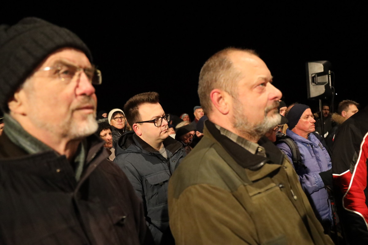 Alojz Kovšca, predsednik DS RS na osrednji prireditvi občine Medvode - Dnevu samostojnosti in enotnosti na Sv. Jakobu<br>(Avtor: Milan Skledar)