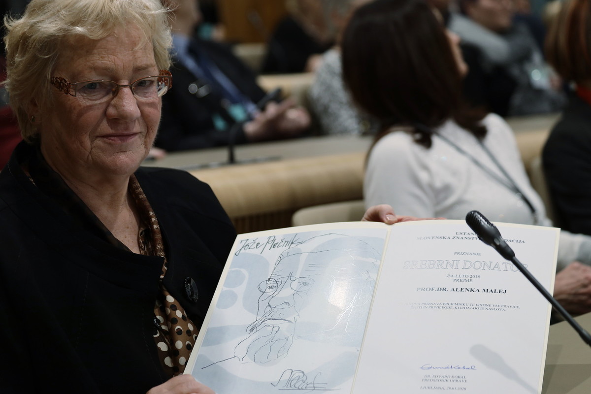 Slavnostna akademija Slovenske znanstvene fundacije, 2020<br>(Avtor: Milan Skledar)