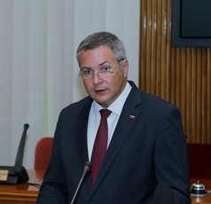 Mag. Dejan Židan, predsednik Državnega zbora RS<br>(Avtor: Milan Skledar)